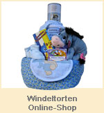 Windeltorten, Babygeschenke, Geschenke zur Geburt, Geschenkkorb Geburt und Taufe